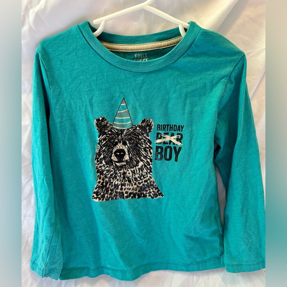 Boy’s 4T birthday boy shirt
